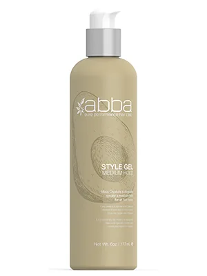 ABBA Style Gel Medium Hold  6 Fl oz - ABBA Style Gel - Medium Hold