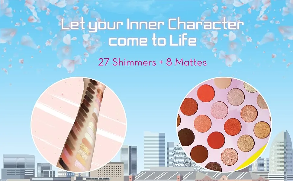 Rude - Manga Anime - Book 2 - eyeshadow manga anime swatch makeup eye pigment