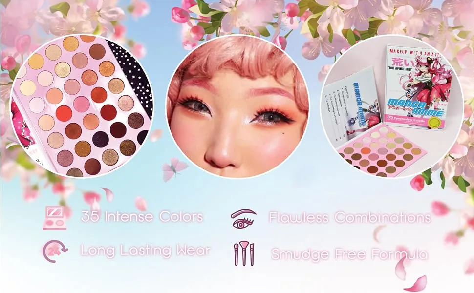 Rude - Manga Anime - Book 2 - Rude cosmetics makeup eyeshadow palette lips highlight contour face pigment
