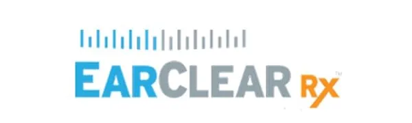 Ear Wax Rigid Removal System by Nuance Medical EarClear Rx - Rigid Tip for SELF Ear Cleaning Kit and 3 Disposable Tips - EarClear Logo Banner