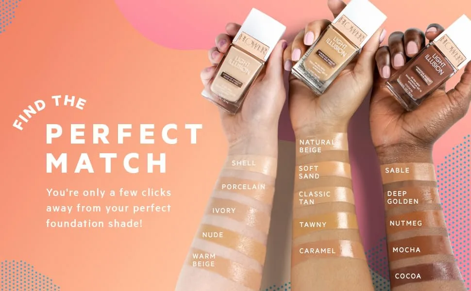 Light Illusion Foundation Sable (D1) - product information 4
