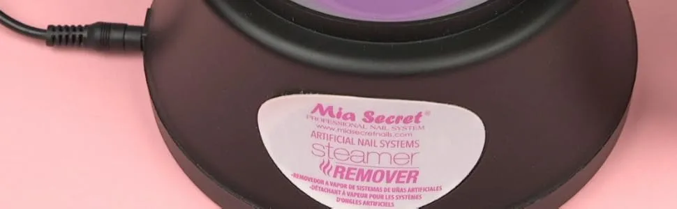 Mia Secret Professional Artificial Nail Remover Systems Acrylic or Gel Nail Steamer Remover - SteamerWideShot