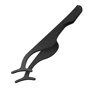 Black Stainless Steel False Eyelash Curlers Extension Applicator Remover Clip Eyebrow Eye Lashes Tweezers Nipper Makeup Beauty Tool - product information 3