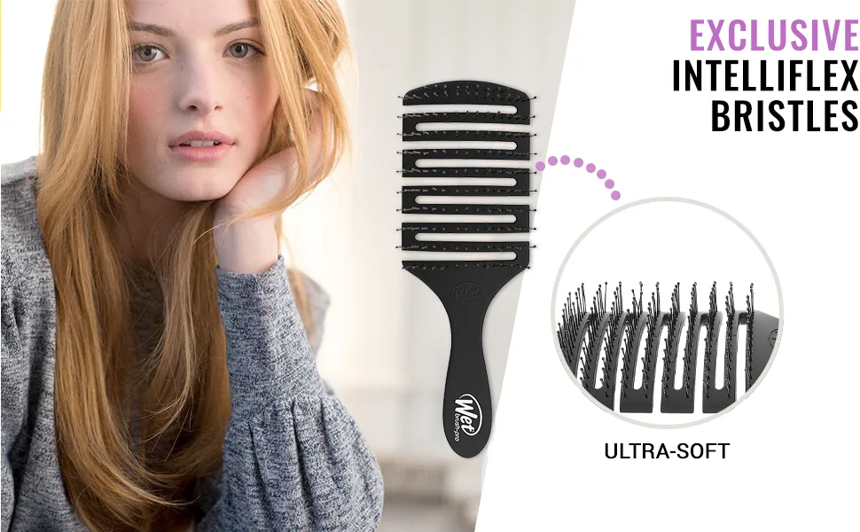 Wet Brush Wetbrush flex dry paddle black - wet brush