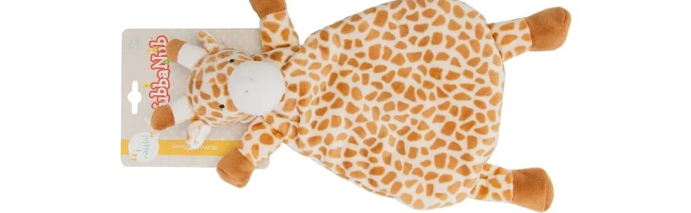 WubbaNub Giraffe Lovey - LOVEY HEADER CARD