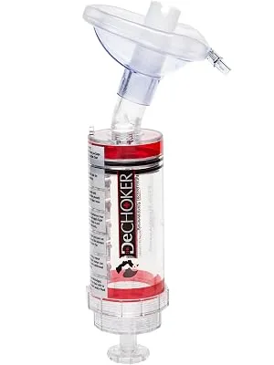 DeCHOKER Anti-Choking Device for Adults (Ages 12 Years and up) - dechoker device standing up