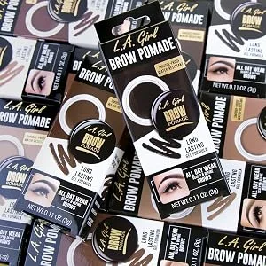 L.A. Girl Brow Pomade  Dark Brown  0.11 oz. - box pomade