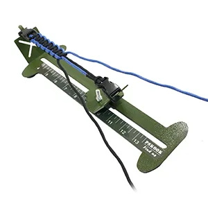 PSKOOK Paracord Bracelet Jig Kit  Paracord Tool Kit Adjustable Length Weaving DIY Craft Maker Tool (Army Green) - pskook