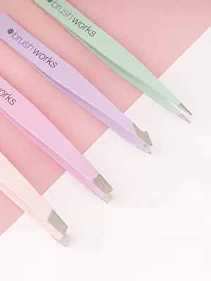Tweezers by Brushworks HD Combination Tweezer Set - Pastels - product information 2