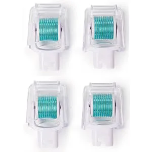 Derma Roller Microneedle 4 Piece Refill Only Kit  DERMAROLL REFILLS 0.25mm by Prosper Beauty  Face Roller Replacement Extra Dermaroller Heads Exfoliation Microdermabrasion Micro Dermapen Microneedling - derma_8971 sq 2k.jpg