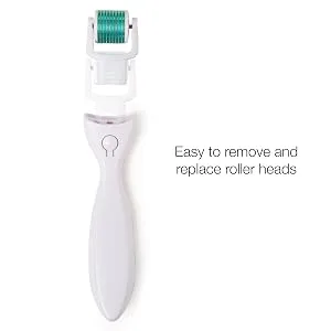 Derma Roller Microneedle 4 Piece Refill Only Kit  DERMAROLL REFILLS 0.25mm by Prosper Beauty  Face Roller Replacement Extra Dermaroller Heads Exfoliation Microdermabrasion Micro Dermapen Microneedling - microneed derma roller