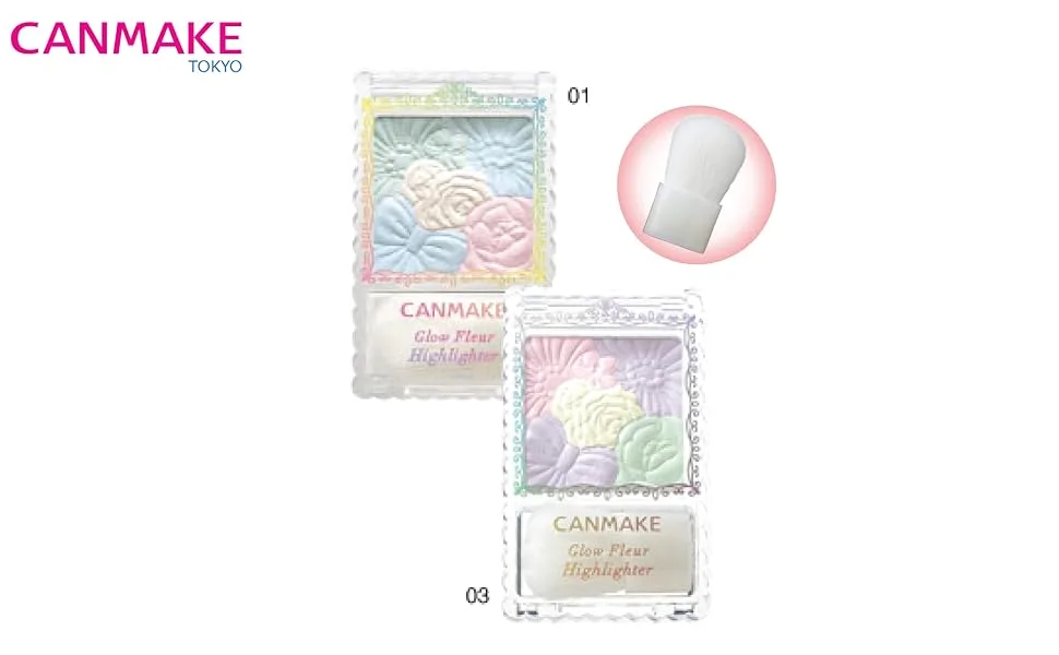 CANMAKE Glow Fleur Highlighter  03  Crystal Light - Glow Fleur Highlighter
