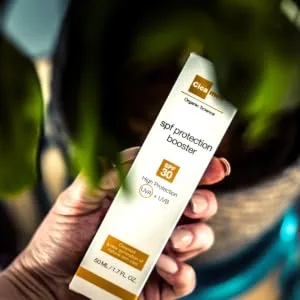 Cicamed Organic Science SPF Booster 30+ Facial Protection UVA/UVB  Anti Pollution Anti-Aging Sunscreen - sunscreen face