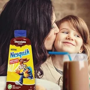 Nestle Nesquick Flavored Low fat Milk VITAMIN A&D - Vanilla - 14 Ounce Bottles 12 Pack - product information 4