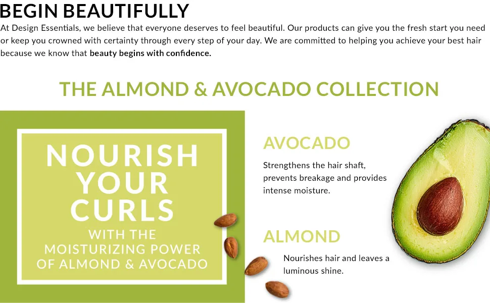 Design Essentials Natural Curl Enhancing Mousse REFILL  Best Value - Almond & Avocado Collection  32 Oz - product information 2