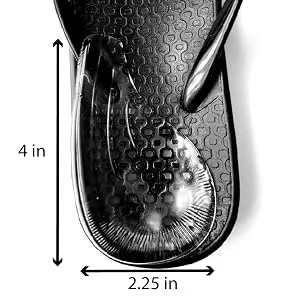 Heel Wedge for Over-Supination/Over-Pronation Re-Usable Adhesive Soul Insole - how to fix supination gel over pronation inserts insoles for sandals heel cushion shoe wedges wedge