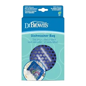Dr. Brown's Silicone Baby Bottle and Pacifier Dishwasher Bag - Blue - product information 5