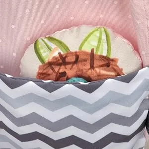 Baby Activity Pretty Pink One Size Fits Most Polyester Fabric Fashion Scarf - DEMDACO Mommy & Me Activity Scarf