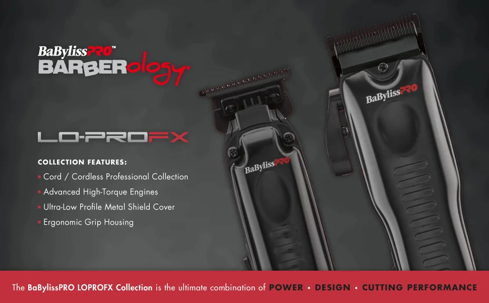 BabylissPRO Barberology Comb Set - LO-PROFX header