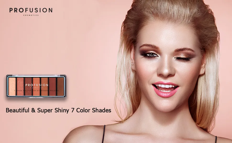 Profusion Cosmetics Eyes Kit  New Nudes Long Lasting Skin Friendly Eyeshadow Primer - product information 1