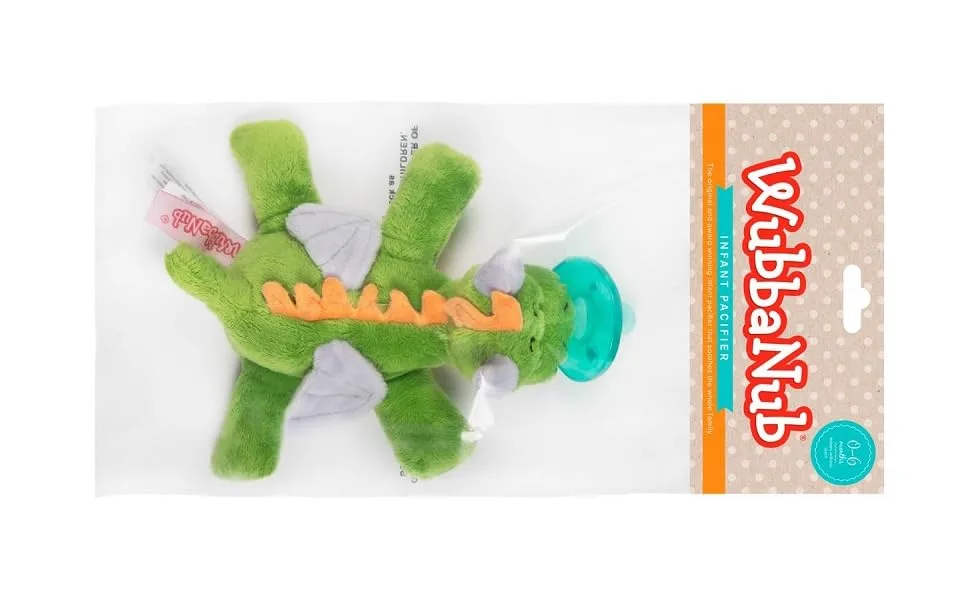 WubbaNub Infant Pacifier - Fairytale Dragon - Fairytale dragon polybag