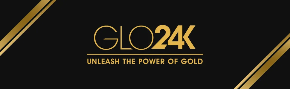 GLO24K Moisturizing Day Cream with 24k Gold  Hyaluronic Acid  Collagen  and Vitamins. For Optimal Hydration! - GLO24K Logo