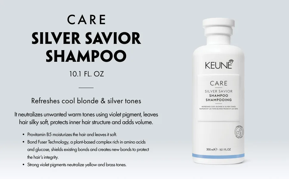 KEUNE CARE Silver Savior Shampoo  10.1 Oz. - Shampoo