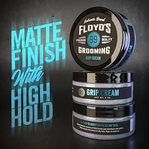 Floyd's 99 Grip Cream - High Hold - Matte Finish - high hold gel pomade men