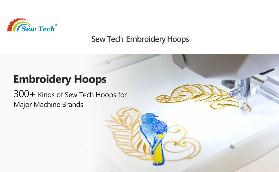 Sew Tech Embroidery Hoops for Brother PE800 SE1900 PE770 780D PE700 PC6500 Brother Innovis 1250 700 Babylock Embroidery Machine Hoop - product information 1