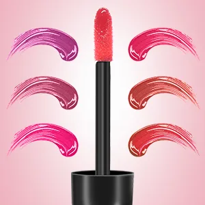 6 Colors Lip Gloss Set Wine Lipstick Matte Long Lasting Waterproof Lip Tint Set Lip Stain Wine Red-6SET - lipstain