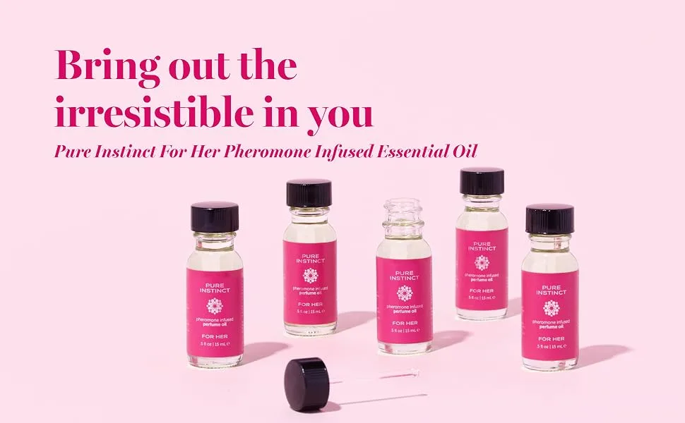 Pure Instinct Pheromone Oil For Her .5oz - For Her Oil
