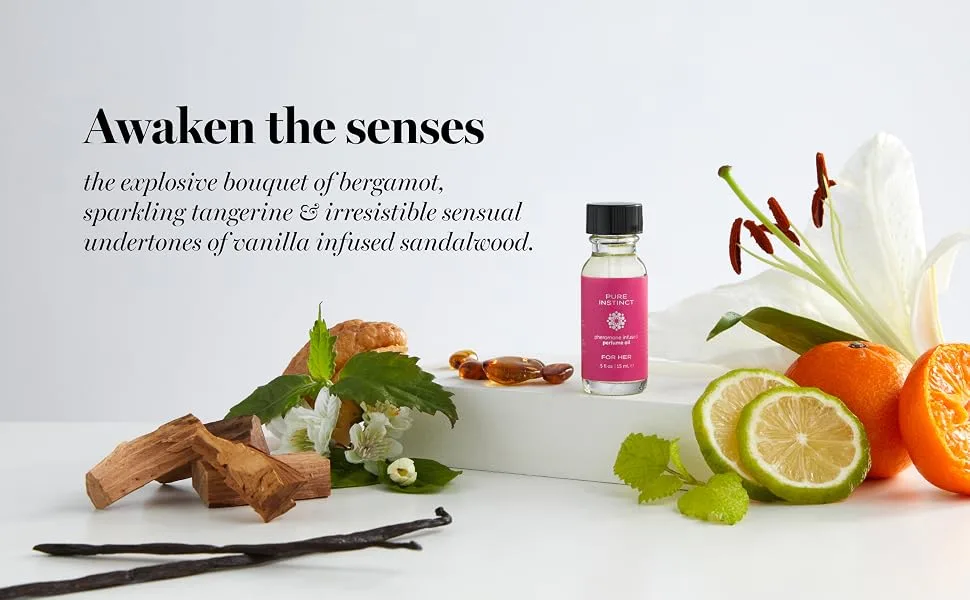 Pure Instinct Pheromone Oil For Her .5oz - For Her Oil