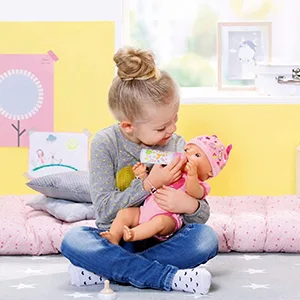 Exquisite Buggy My Sweet Baby Disappearing Magic Bottles - Includes 1 Milk  1 Juice Bottle with Pacifier for Baby Doll (Colorful) - baby doll bottles