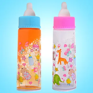Exquisite Buggy My Sweet Baby Disappearing Magic Bottles - Includes 1 Milk  1 Juice Bottle with Pacifier for Baby Doll (Colorful) - magic baby bottles