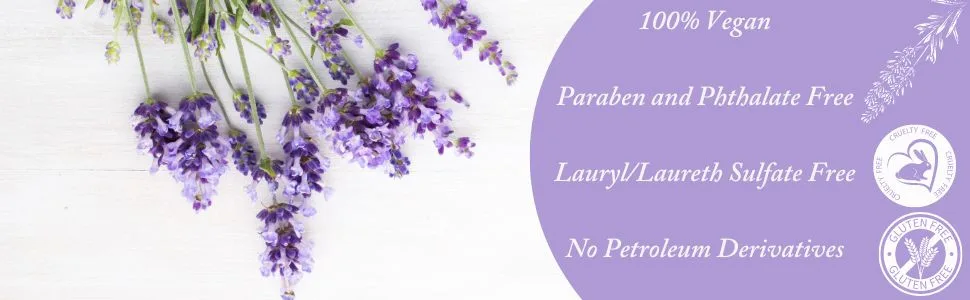 Dr. Woods Pure Lavender Liquid Castile Soap with Pump  32 Ounce - Ingredients