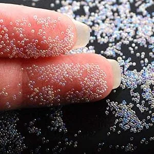 BeeSpring Nail Caviar 20g/jar 0.6-0.8mm Crystal Pixie Glass Caviar Beads AB Glitter Micro Beads Nail Rhinestones for Nails Design - B07GLG2RFJ-2