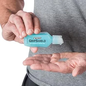 2Toms GripShield  Liquid Chalk  Grip Enhancer for Sweaty Hands  Keeps Hands Dry  1.5 Ounce  3 Bottles - 2Toms GripShield