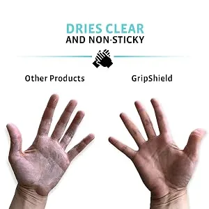 2Toms GripShield  Liquid Chalk  Grip Enhancer for Sweaty Hands  Keeps Hands Dry  1.5 Ounce  3 Bottles - 2Toms GripShield Non-Sticky