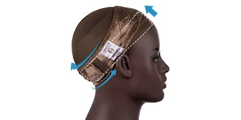 Deamlover Edge Saver Wig Headband  Brown Wig Grip Headband - Do Not Have It Pulled Too Tight