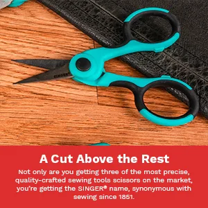 SINGER ProSeries Sewing Kits with Sewing Tools (Scissors & Seam Ripper Bundle) - Sewing