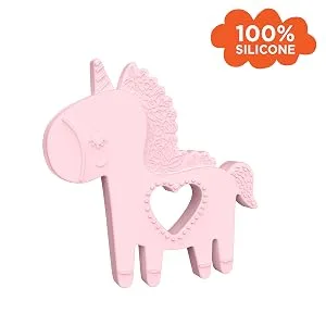Manhattan Toy Adorables Petals Unicorn Silicone Teether Petals Silicone Teether - gift for 1 year old; gift for 0-6 month; gift for 0 year old; gift for newborn;infant gift;gifts