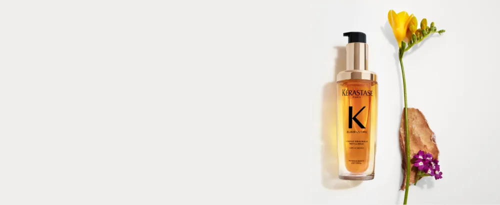 K RASTASE Nutritive & lixir Ultime - Routine Nourrissante & Sublimatrice pour Cheveux Secs - Shampoing Bain Satin Riche (250 ml) + Huile Originale (30 ml) - product information 2