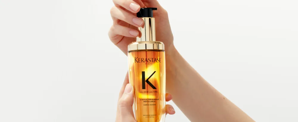 K RASTASE Nutritive & lixir Ultime - Routine Nourrissante & Sublimatrice pour Cheveux Secs - Shampoing Bain Satin Riche (250 ml) + Huile Originale (30 ml) - product information 3