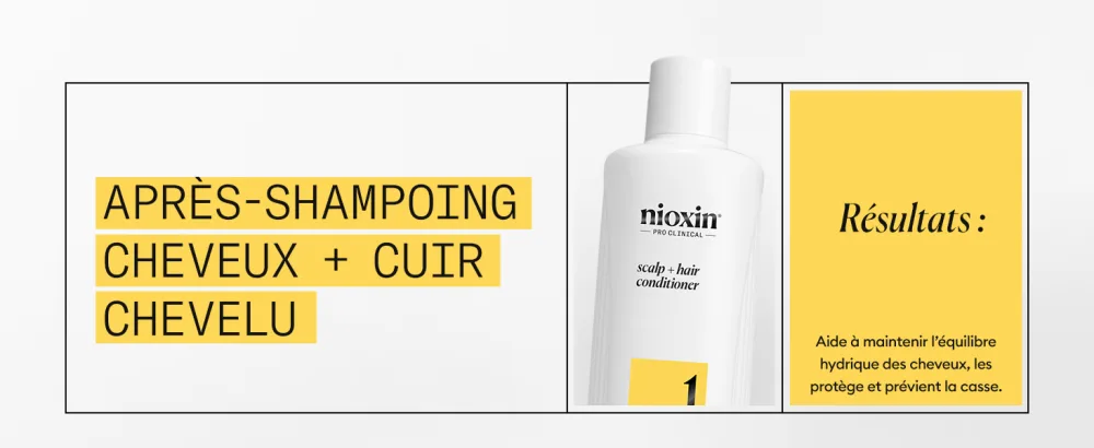 NIOXIN System 1 - pour Cheveux Naturels Chute Mod r e - Kit/Shampoing/Apr s-Shampoing/Soin pour Cuir Chevelu Compact Kit - product information 6