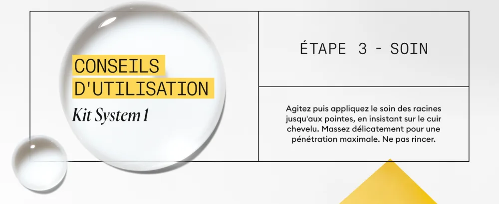 NIOXIN System 1 - pour Cheveux Naturels Chute Mod r e - Kit/Shampoing/Apr s-Shampoing/Soin pour Cuir Chevelu Compact Kit - product information 7