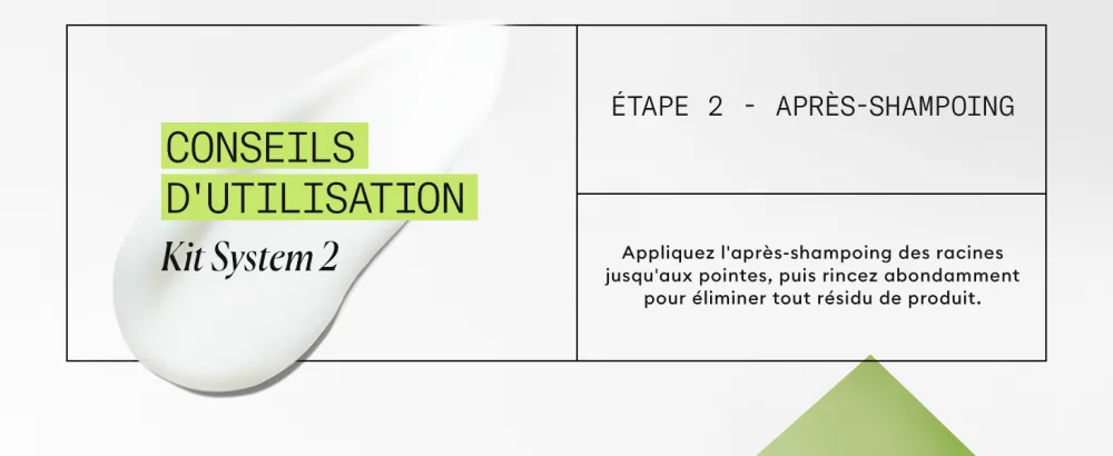 NIOXIN System 2 - pour Cheveux Naturels Chute Avanc e - Kit/Shampoing/Apr s-Shampoing/Soin pour Cuir Chevelu Step 3 Hair Thickener - product information 10