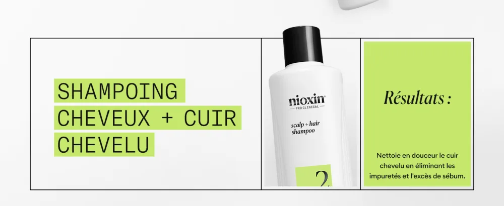 NIOXIN System 2 - pour Cheveux Naturels Chute Avanc e - Kit/Shampoing/Apr s-Shampoing/Soin pour Cuir Chevelu Step 3 Hair Thickener - product information 5