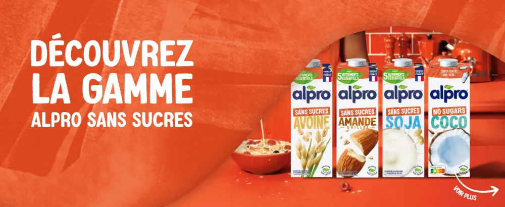 Alpro - Boisson V g tale - Lait d'Amande Grill e Sans Sucres - 1L - Lot de 8x1L - product information 12
