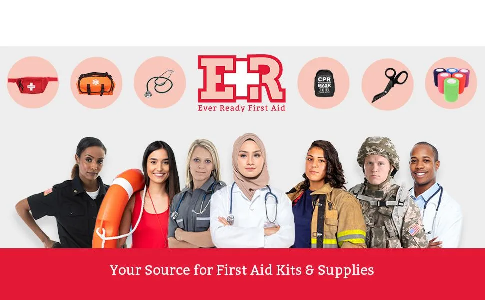Ever Ready First Aid Medical 1 Surgical Cloth Tape - 3 Rolls - EVER READY HEADER