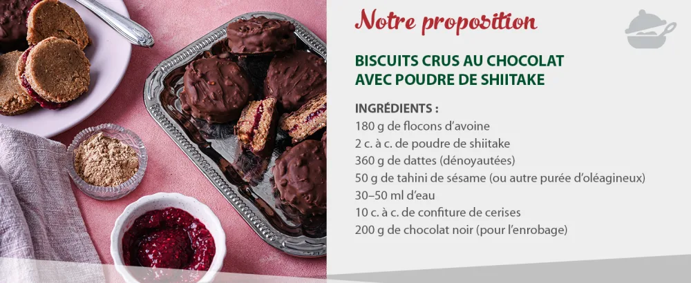 Biojoy Poudre de Shiitake Biologique (50 g) champignons Shiitake s ch s et finement moulus (Lentinula edodes) - product information 3
